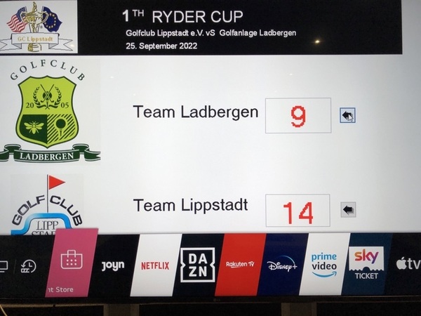 Titelbild Wettspiel GC Ladbergen vs. Lippstadt