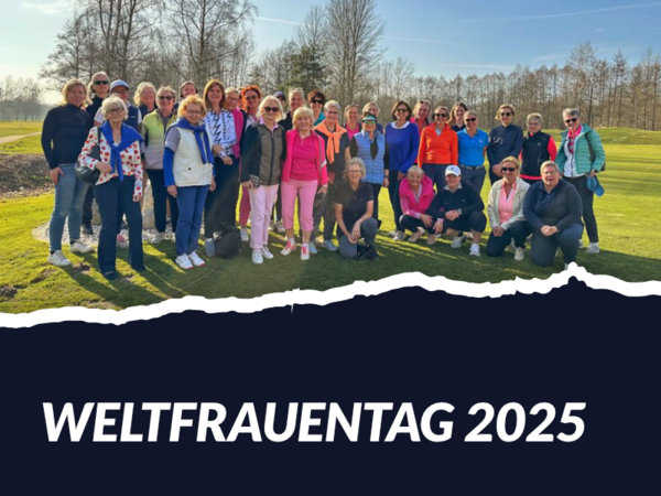 Titelbild Weltfrauentag 2025: Frauen-Power auf dem Course Gelb