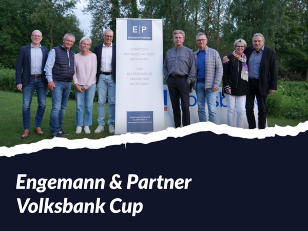 Titelbild Spannendes Pfingstwochenende: Engemann & Partner Scramble & 27. Lippstädter Stadtmeisterschaft um den Volksbank Cup