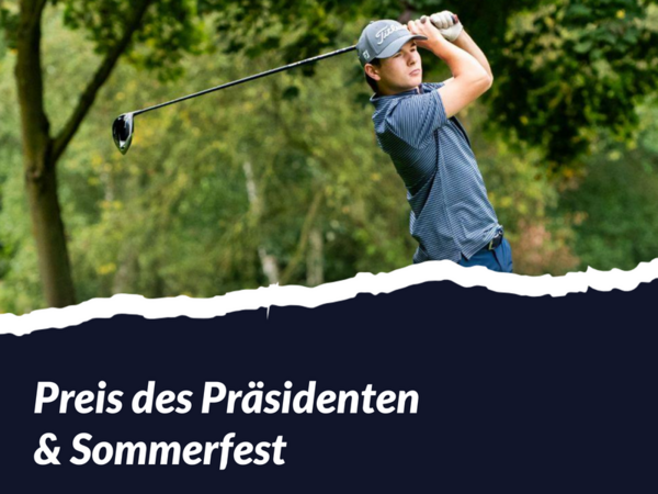 Titelbild Sommer-Cup mit dem Preis des Präsidenten & Sommerfest