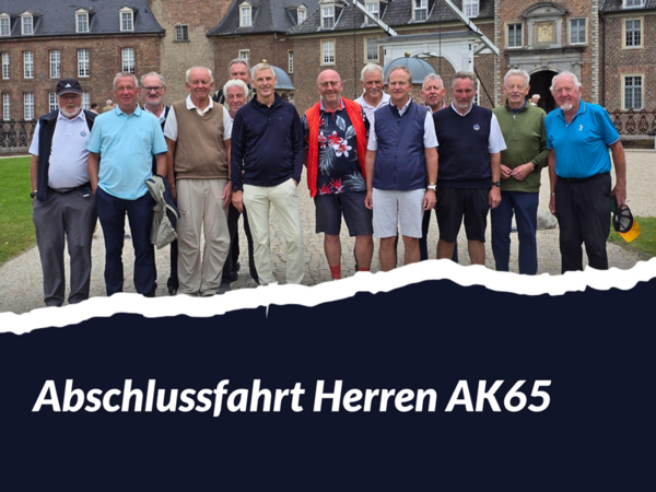 Titelbild Abschlussfahrt Herren AK65