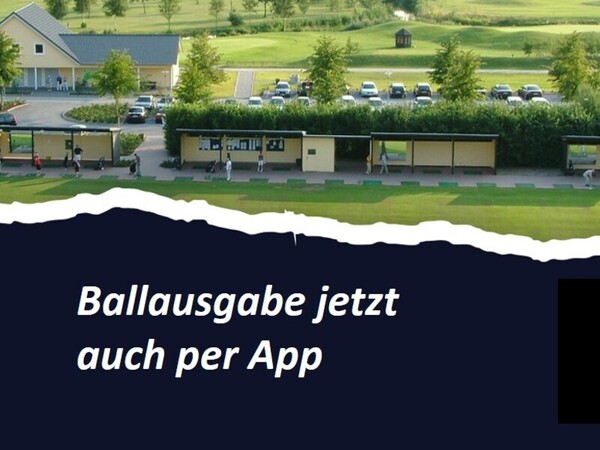 Titelbild Ballausgabe jetzt auch per App 