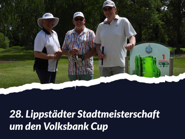 Titelbild 28. Lippstädter Stadtmeisterschaft um den Volksbank Cup